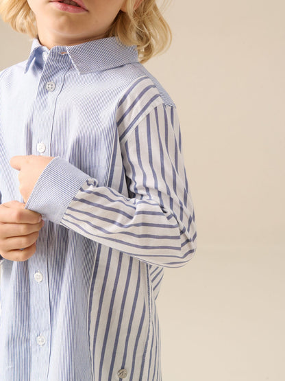 Dsiney Kidz - Angel & Rocket Blue Miles Cut & Sew Stripe Shirt image 4