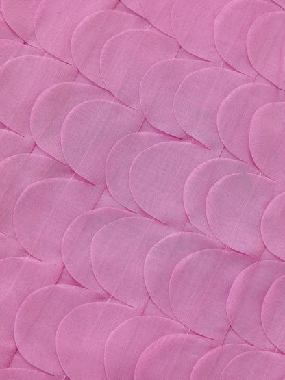 Monsoon Pink Jazzy Scallop Frill Shift Dress image 4