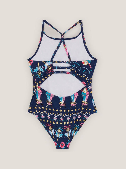 Monsoon Blue Ice Cream Print Swimsuit image 2