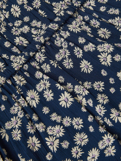 Monsoon Blue Strappy Floral Print Sun Dress image 2