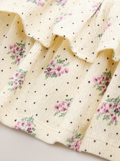 Ecru Tiered Summer Dress (3mths-7yrs) image 6