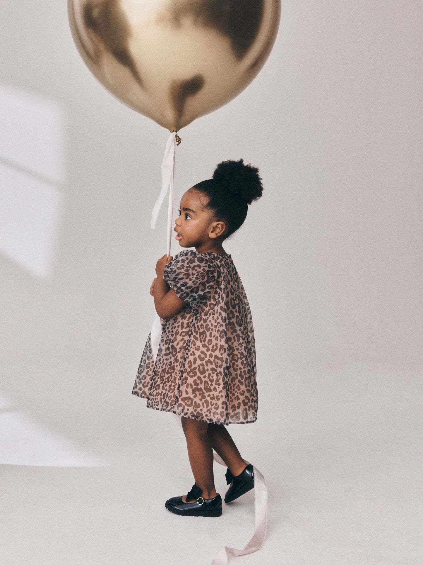 Dsiney Kidz - Leopard Short Sleeve Mesh Dress (3mths-7yrs) image 3