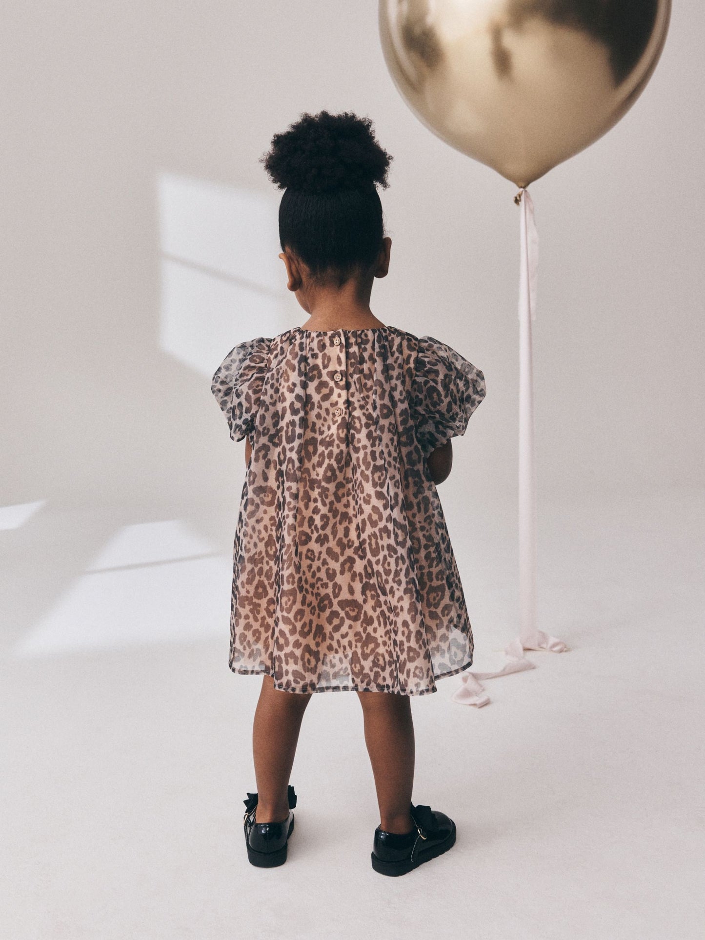 Dsiney Kidz - Leopard Short Sleeve Mesh Dress (3mths-7yrs) image 4