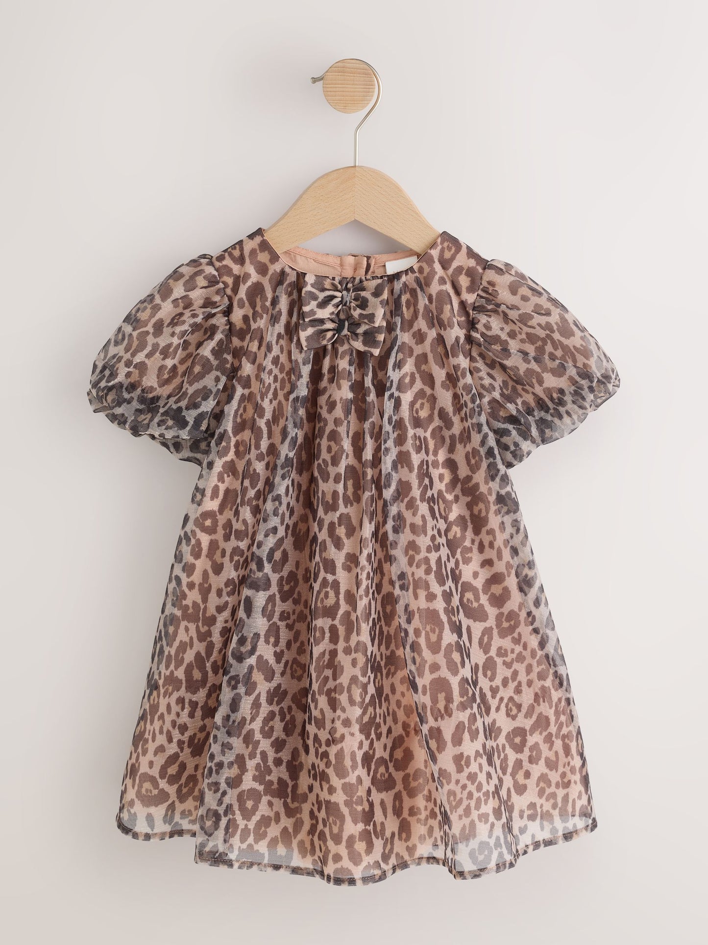 Dsiney Kidz - Leopard Short Sleeve Mesh Dress (3mths-7yrs) image 5