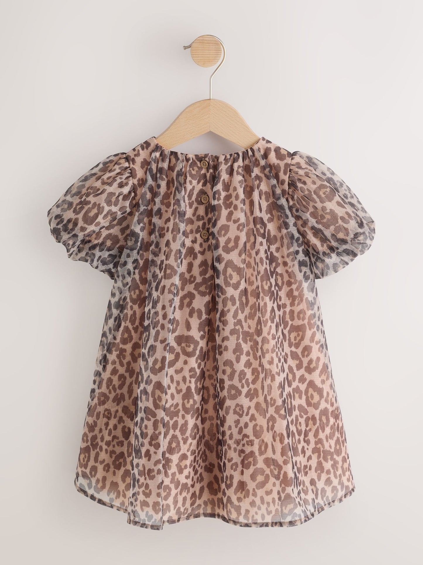 Dsiney Kidz - Leopard Short Sleeve Mesh Dress (3mths-7yrs) image 6