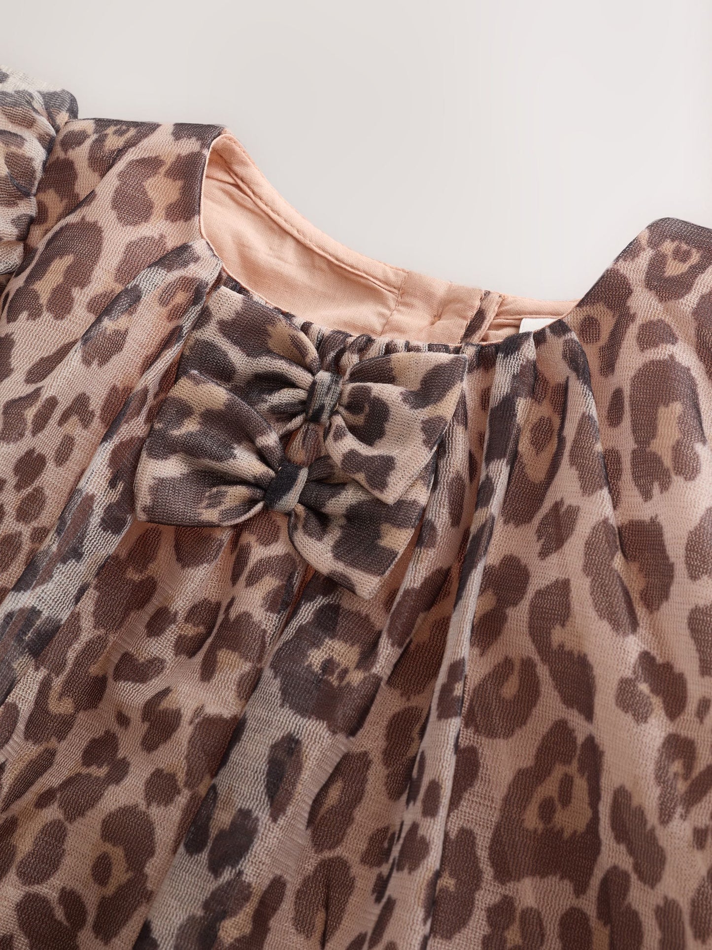 Dsiney Kidz - Leopard Short Sleeve Mesh Dress (3mths-7yrs) image 7