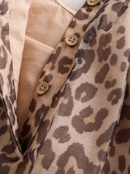 Dsiney Kidz - Leopard Short Sleeve Mesh Dress (3mths-7yrs) image 8