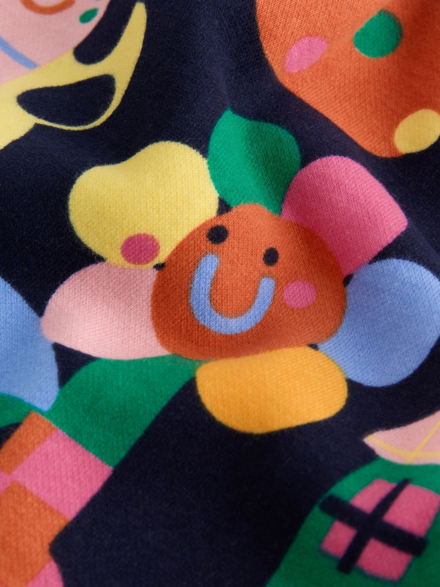 Dsiney Kidz - Navy Ladybird Rainbow Long Sleeve Sweat Dress (3mths-7yrs) image 7