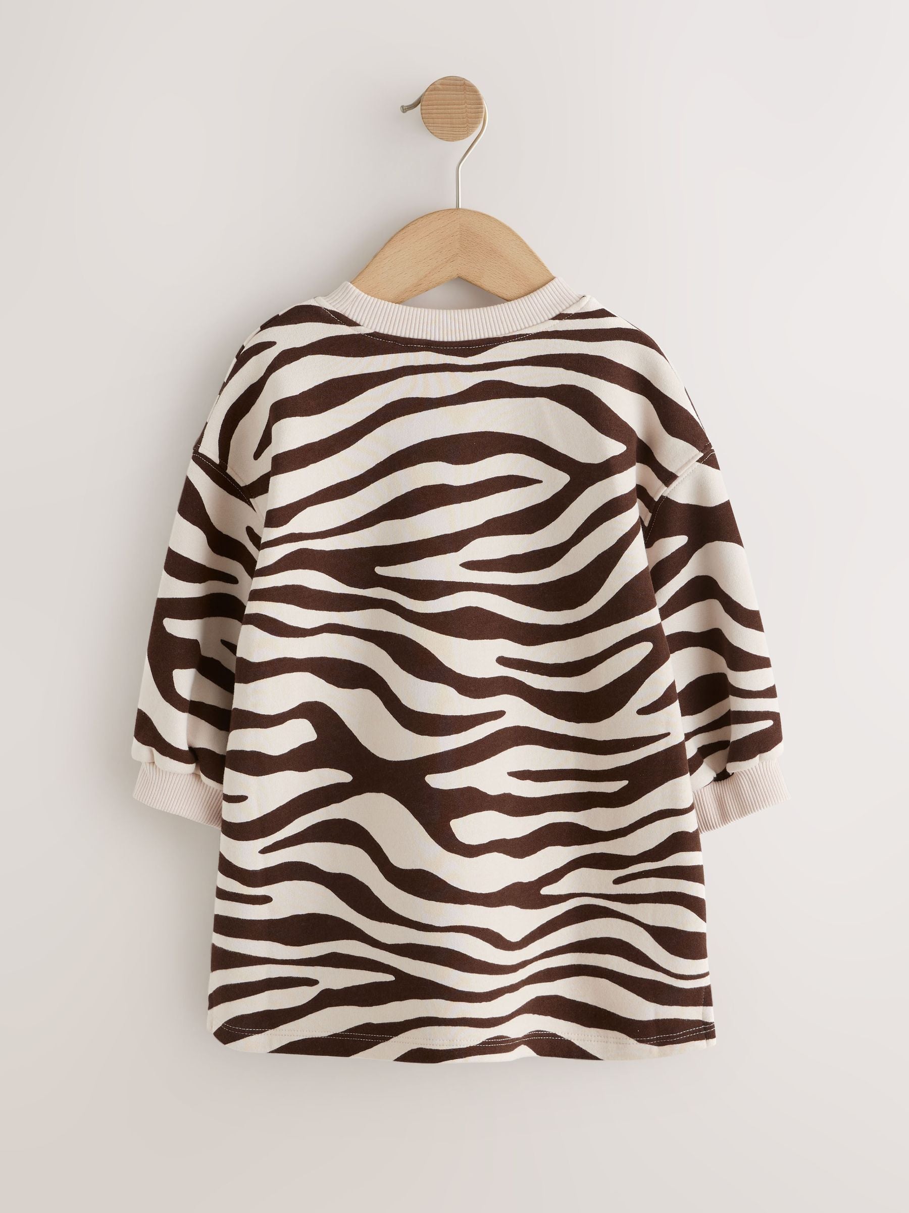 Dsiney Kidz - Zebra Print Long Sleeve Sweat Dress (3mths-7yrs) image 7