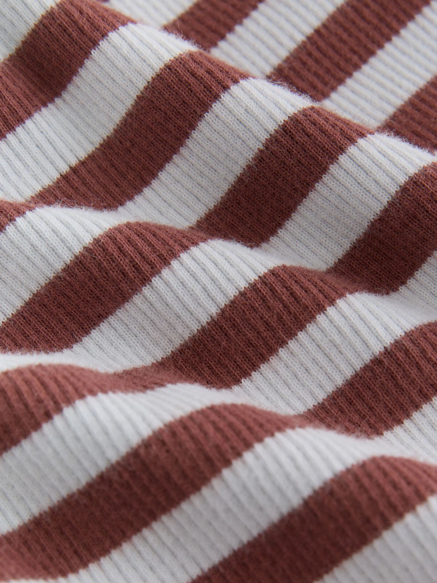 Dsiney Kidz - Brown Stripe Flower Long Sleeve Ribbed Dress (3mths-7yrs) image 7