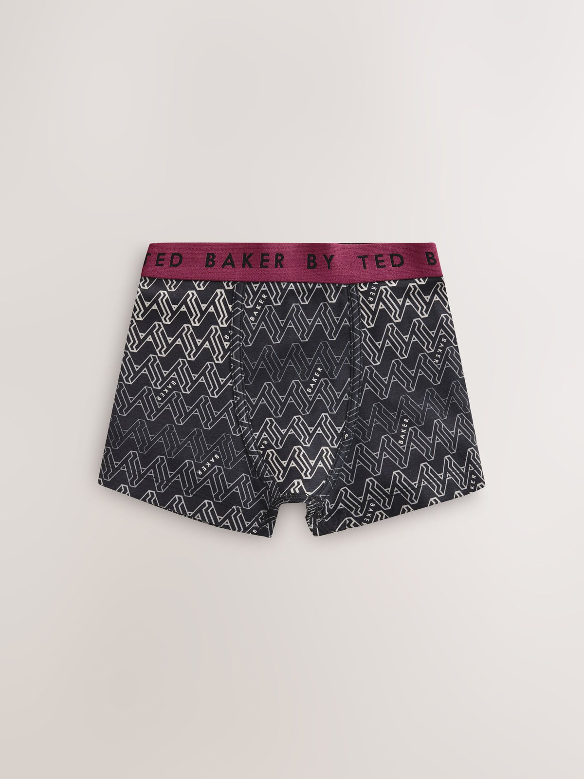 Dsiney Kidz - Baker by Ted Baker Multi/Burgundy Boxers 5 Pack image 2