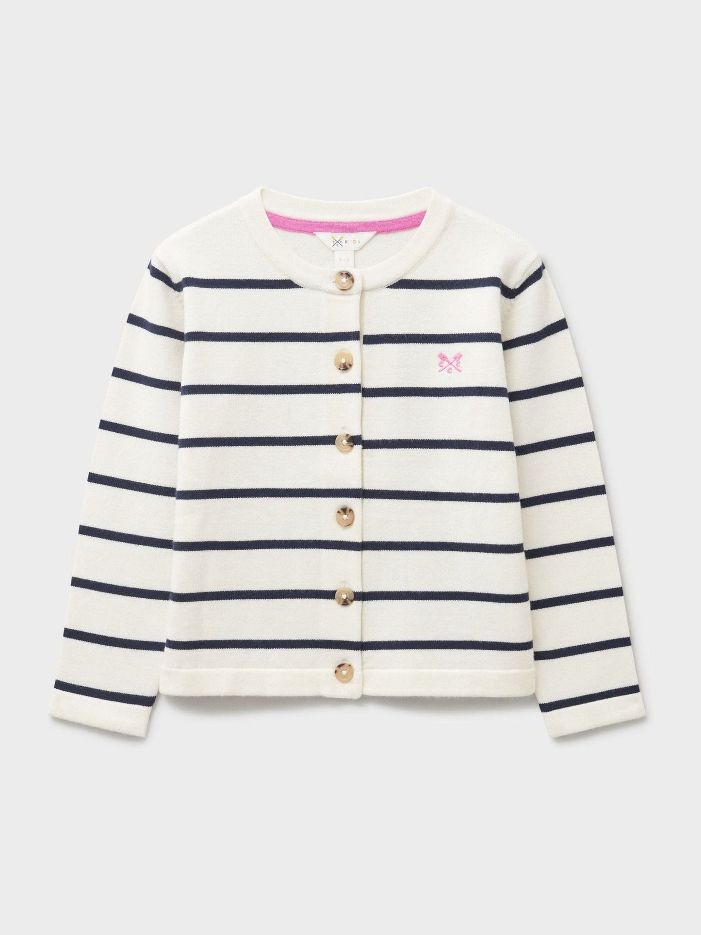 Dsiney Kidz - Crew Clothing White Crew-Neck Cardigan image 2