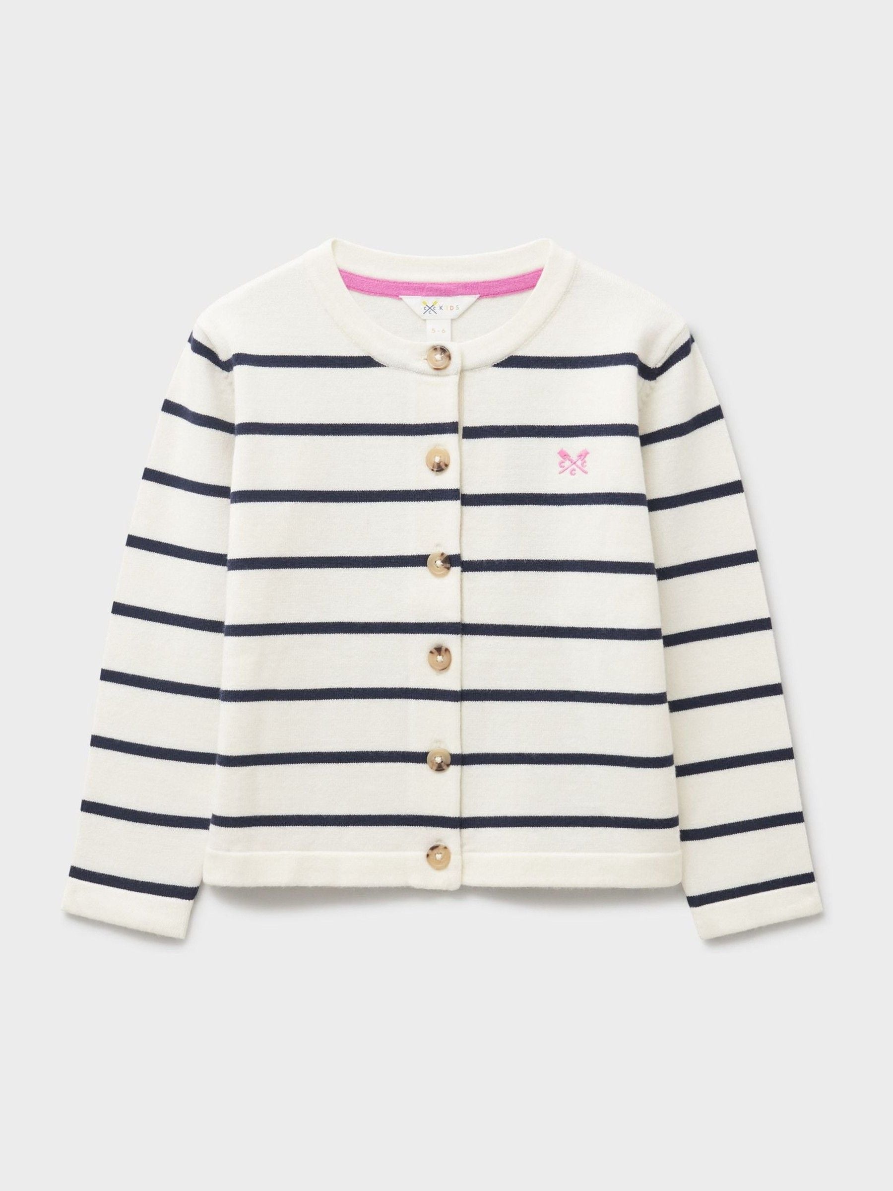 Dsiney Kidz - Crew Clothing White Crew-Neck Cardigan image 2
