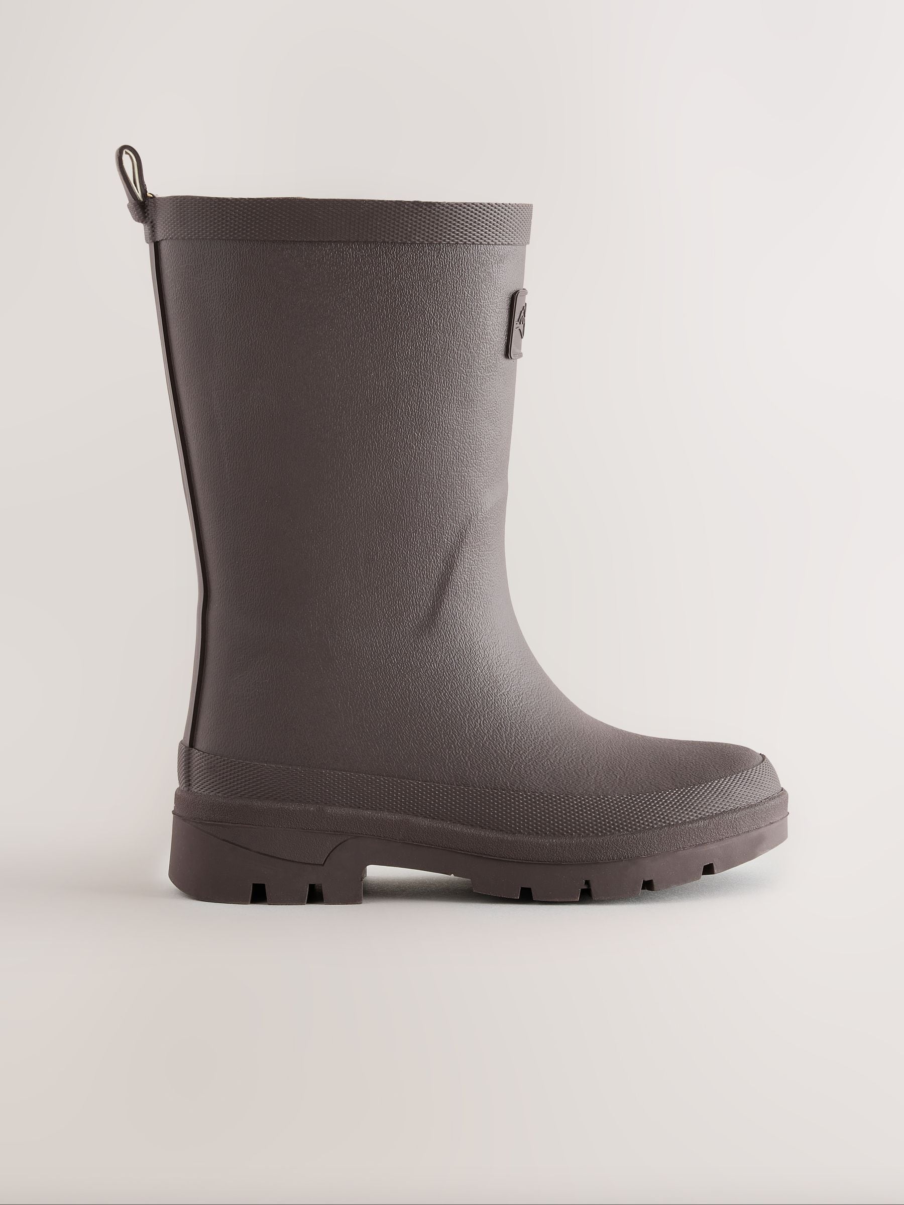 Chocolate Brown Warm Lined Wellies image 2