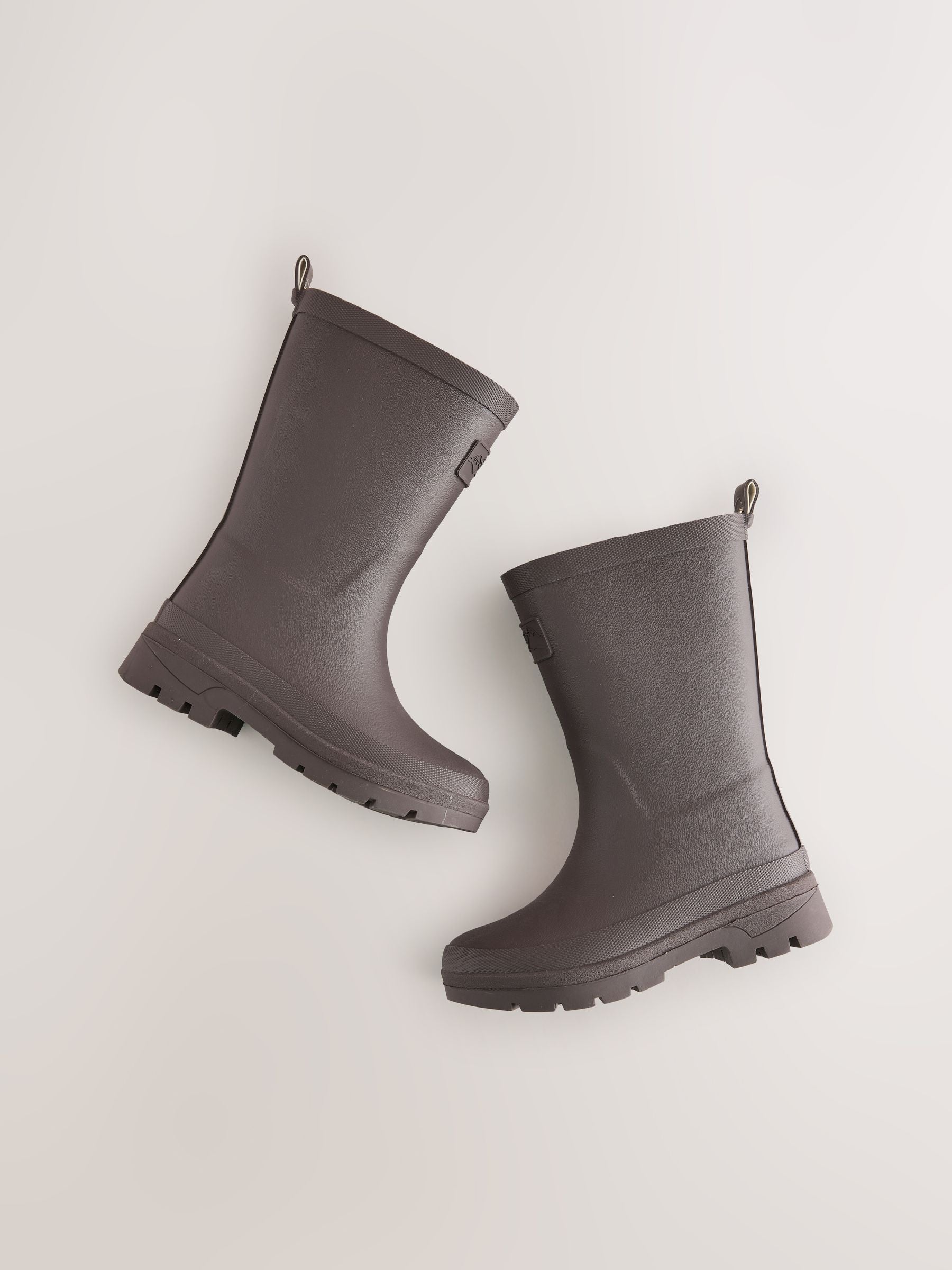 Chocolate Brown Warm Lined Wellies image 5