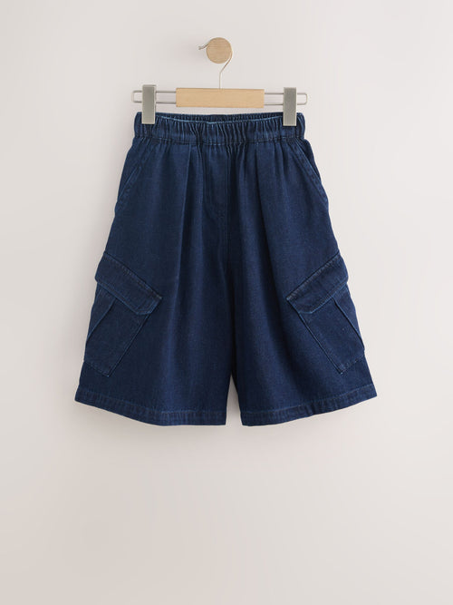 Dsiney Kidz - Dark Blue Denim Pull On Jorts (3-16yrs) image 1
