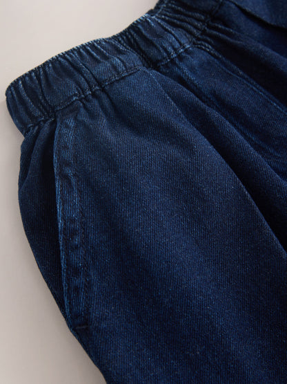 Dsiney Kidz - Dark Blue Denim Pull On Jorts (3-16yrs) image 3