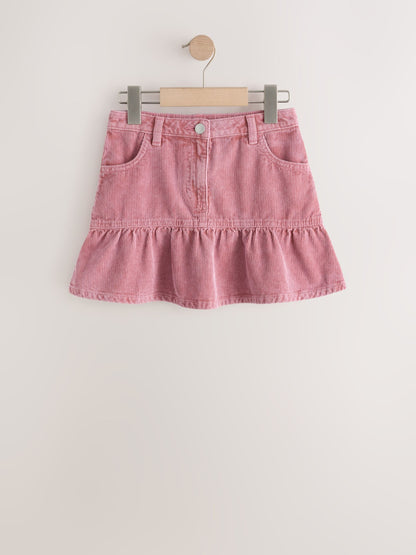 Dsiney Kidz - Pink Cord Frill Hem Skirt (3-16yrs) image 5