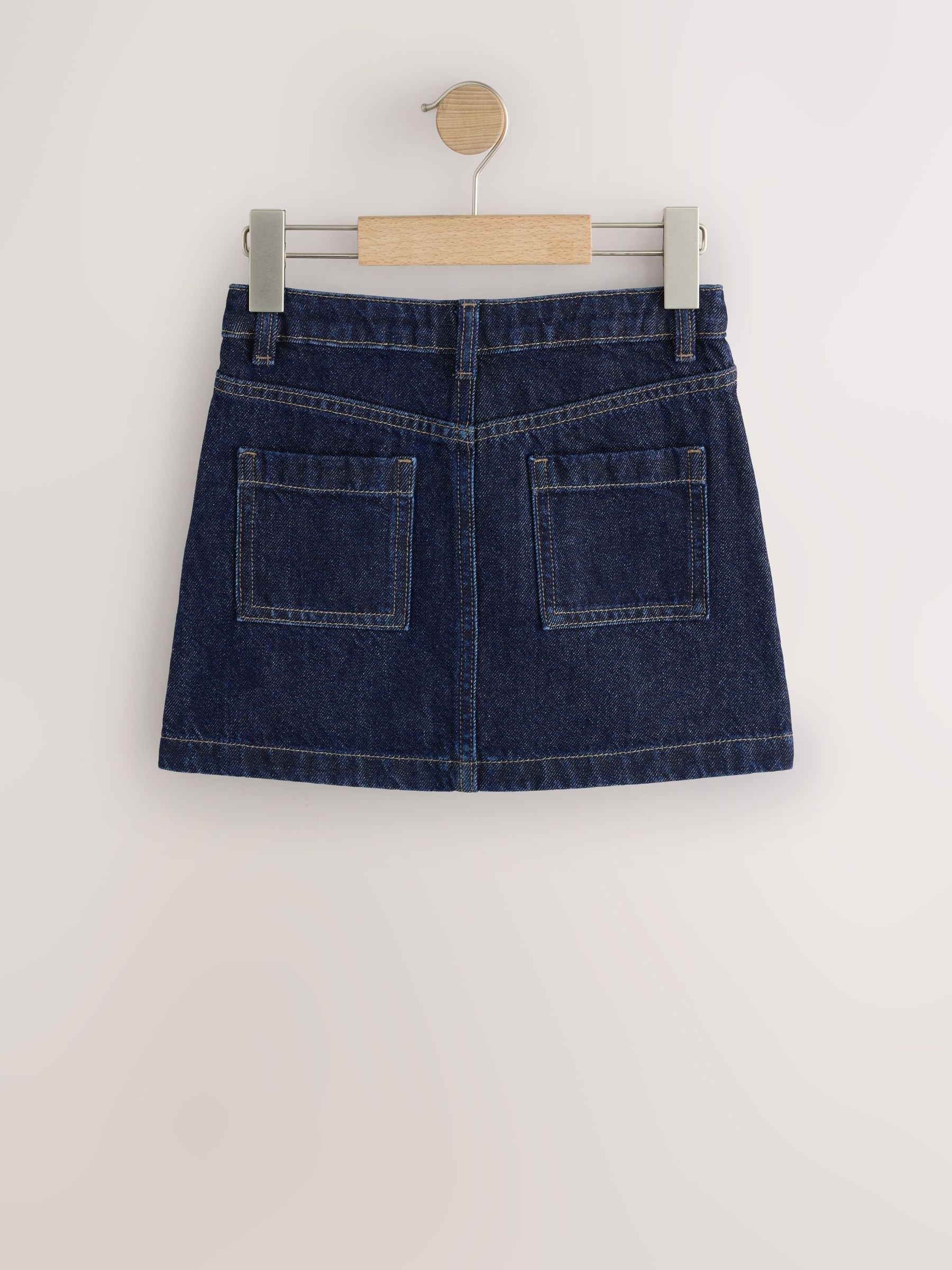 Dsiney Kidz - Dark Wash Denim Button Front Detail Skirt (3-16yrs) image 2