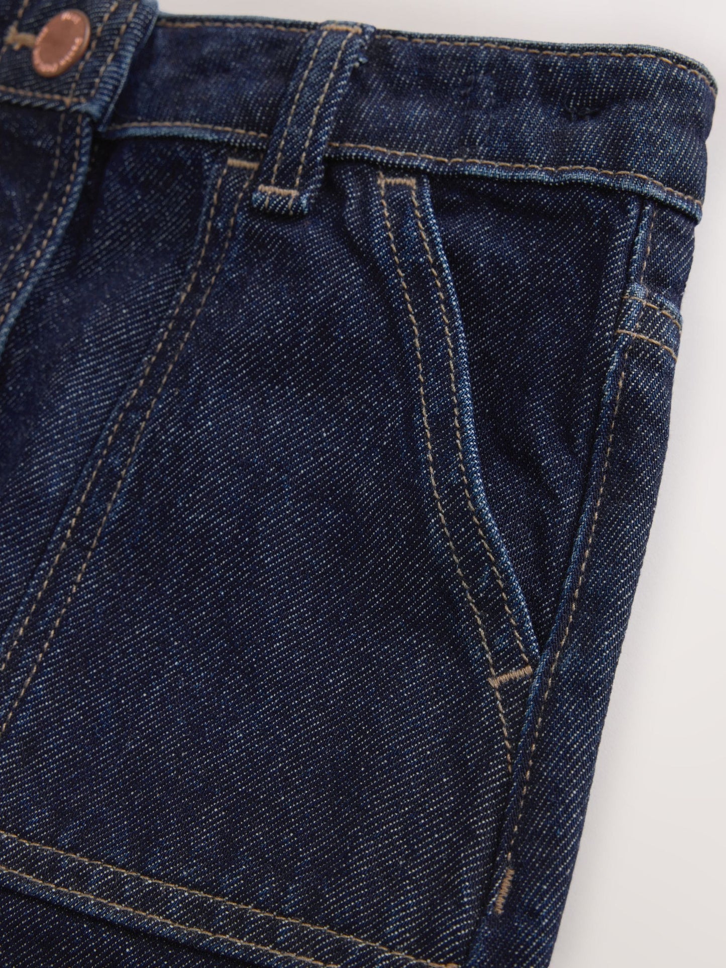 Dsiney Kidz - Dark Wash Denim Button Front Detail Skirt (3-16yrs) image 4