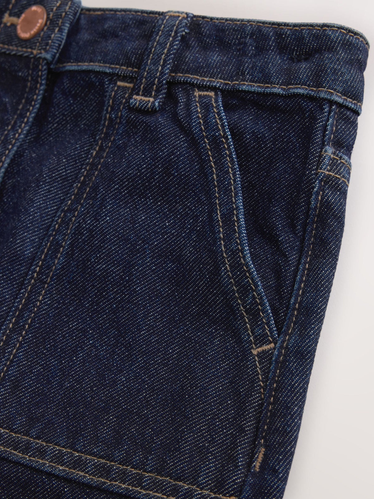 Dsiney Kidz - Dark Wash Denim Button Front Detail Skirt (3-16yrs) image 4