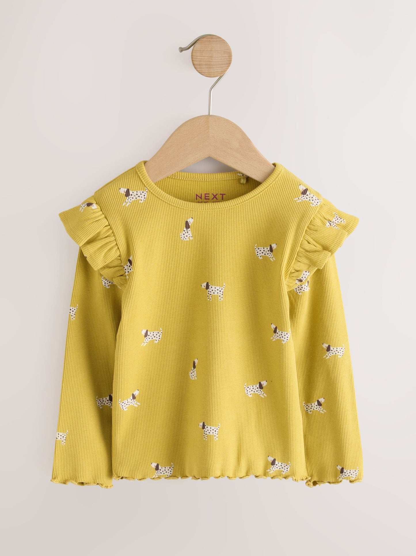 Dsiney Kidz - Berry Autumn Fairies Long Sleeve Ribbed Tops 5 Pack (3mths-7yrs) image 6