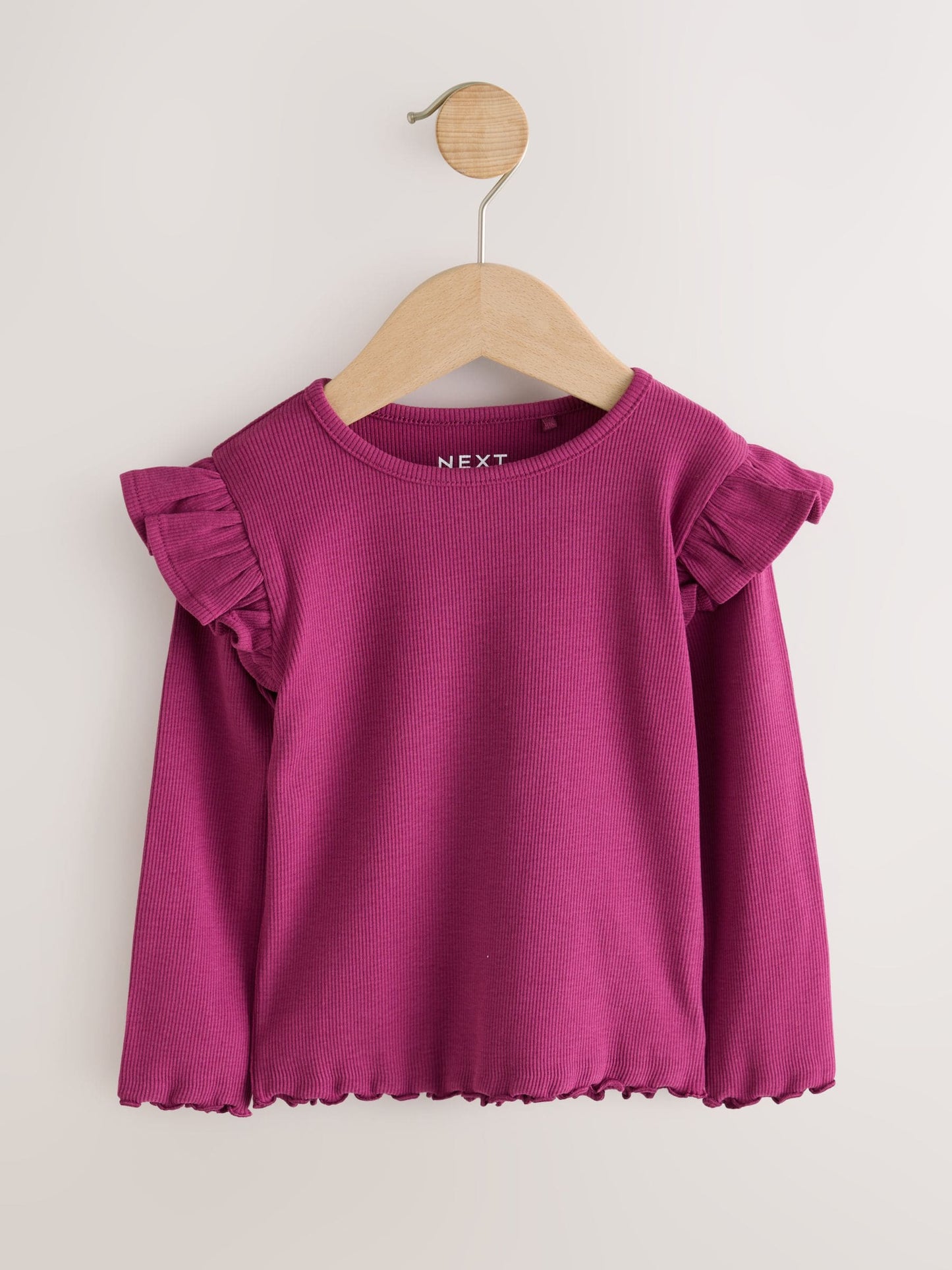 Dsiney Kidz - Berry Autumn Fairies Long Sleeve Ribbed Tops 5 Pack (3mths-7yrs) image 7