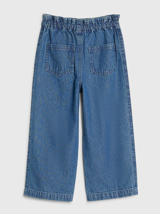 Dsiney Kidz - River Island Blue Pull On Wide Leg Jeans image 2