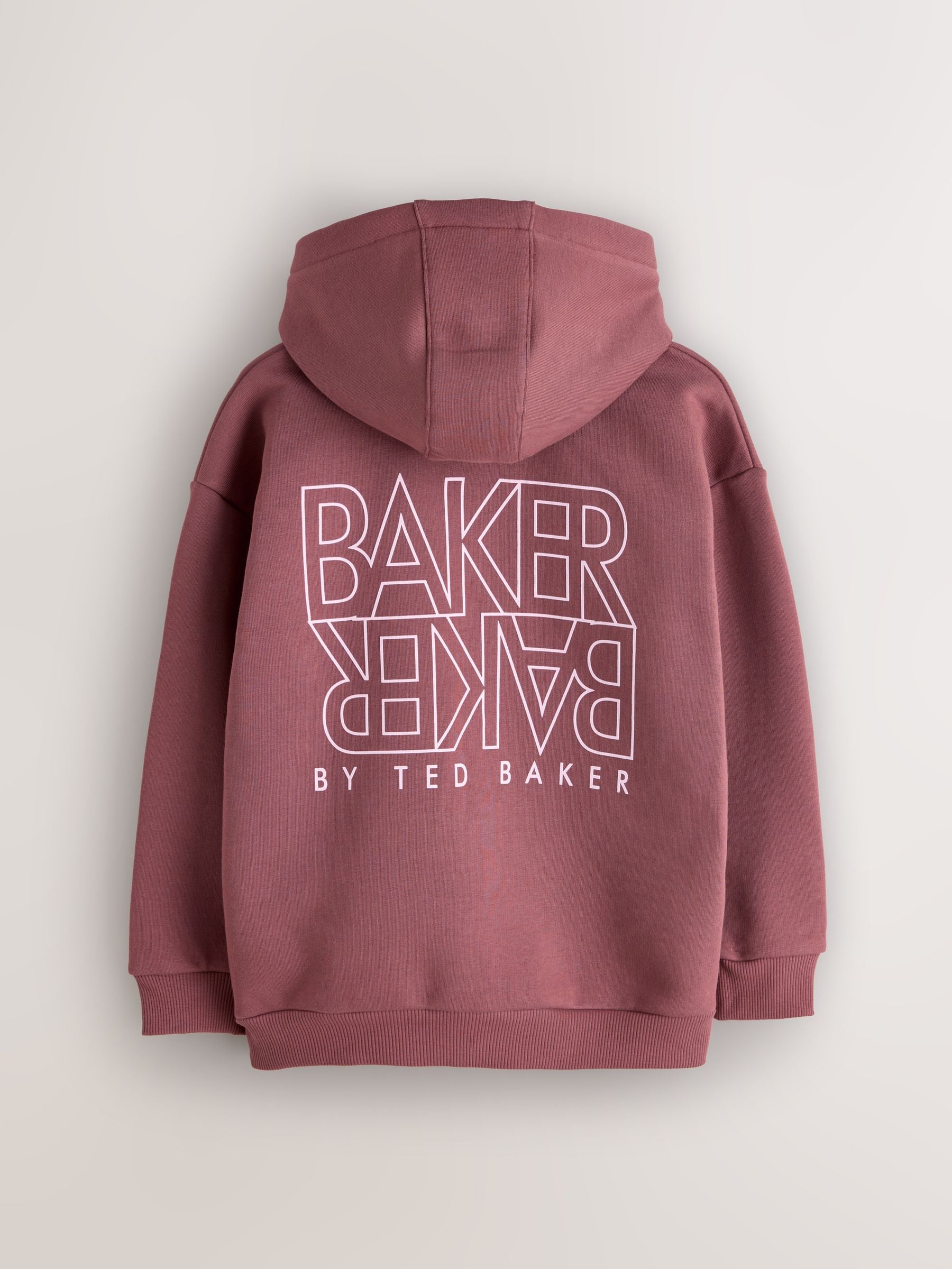 Baker by Ted Baker Oversized Graphic Hoodie image 6