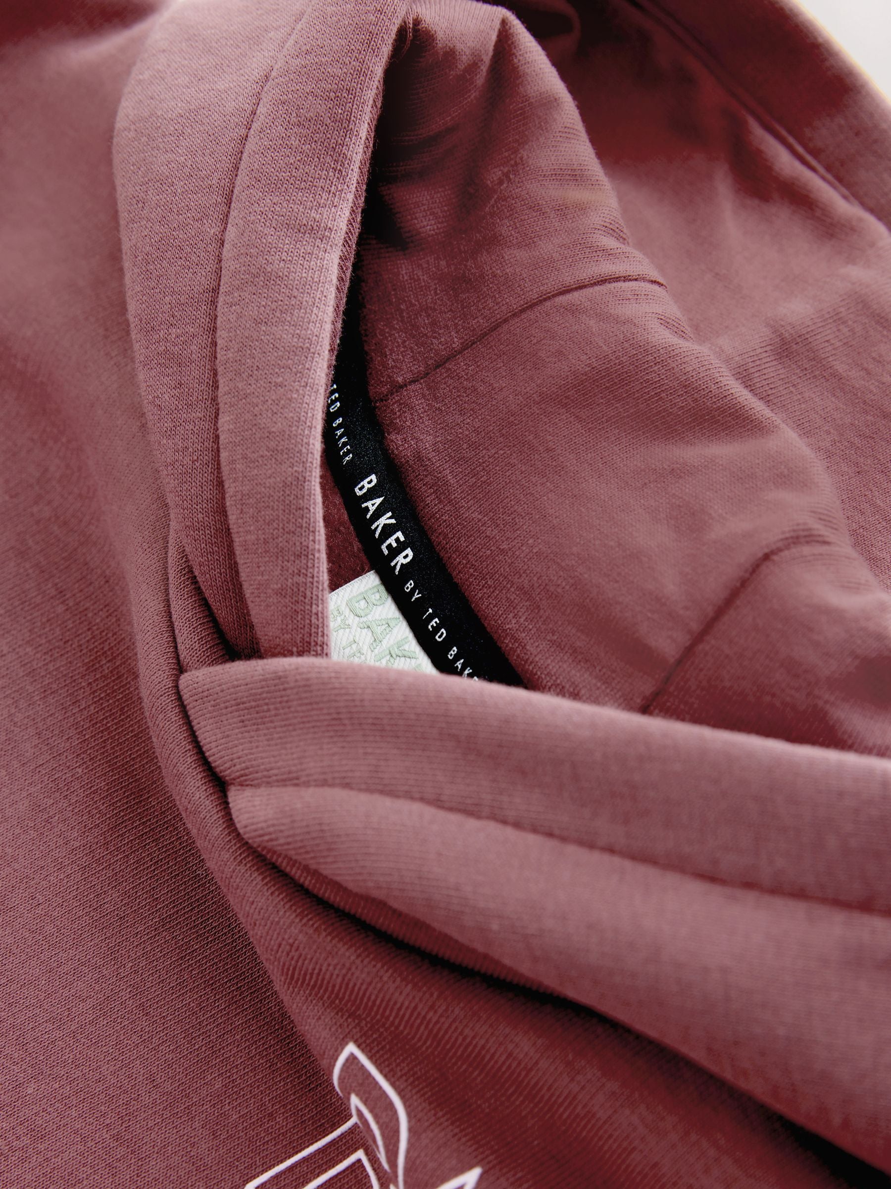 Baker by Ted Baker Oversized Graphic Hoodie image 8