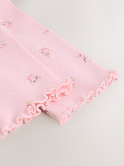 Pink Cord Dungaree and Bodysuit Baby Set 2 Piece (0mths-2yrs) image 7