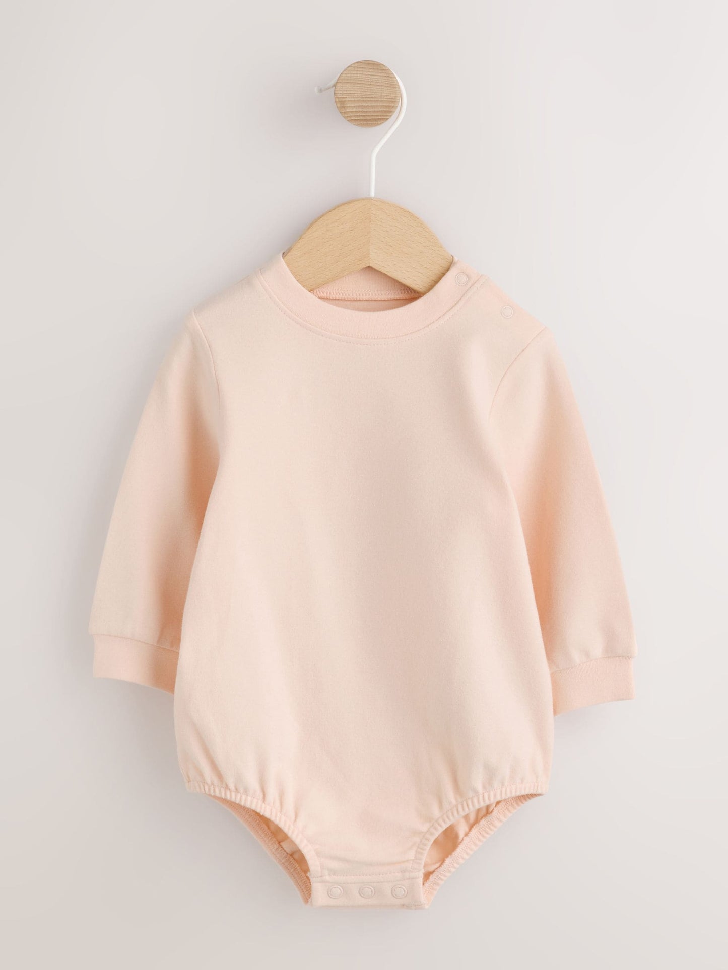 Pink Baby Long Sleeve Bodysuit And Woven Dungaree 2 Piece Set (0mths-2yrs) image 5