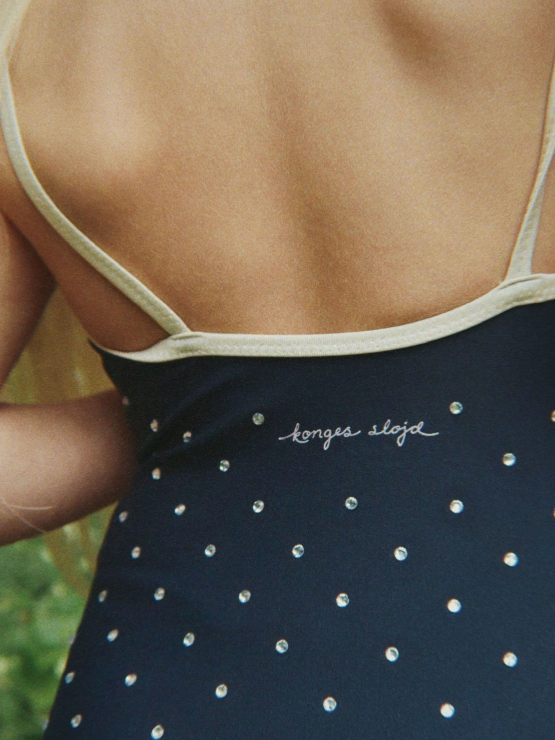 Konges Sløjd Blue Misty Diamonte Swimsuit image 5