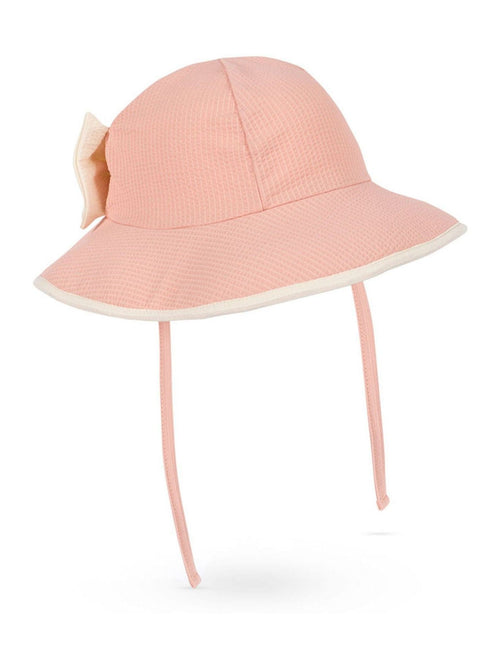 Konges Sløjd Pink Bowie Swim Hat With Bow Detail image 1