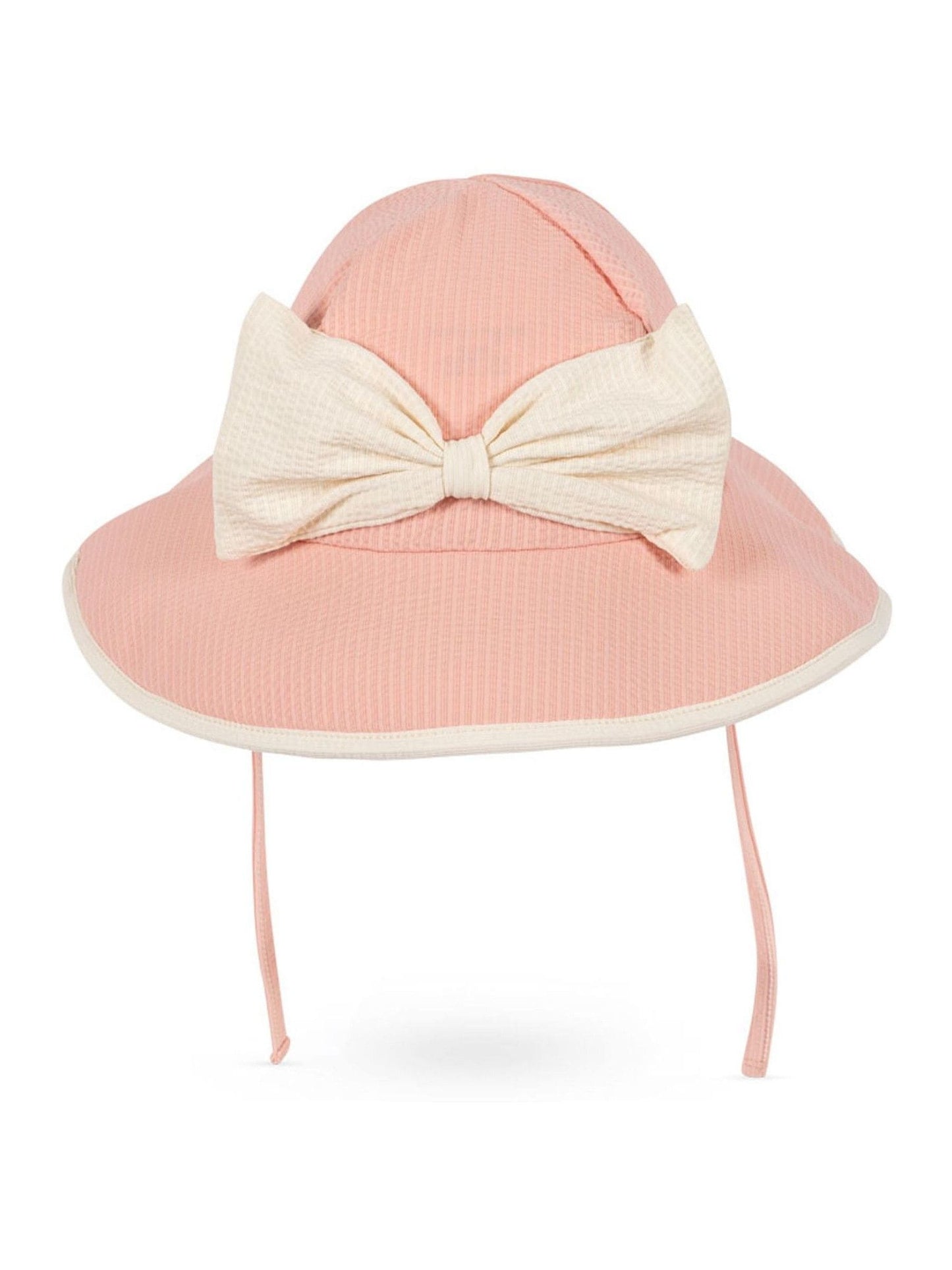 Konges Sløjd Pink Bowie Swim Hat With Bow Detail image 3