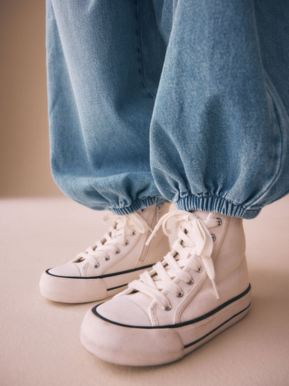 Dsiney Kidz - Mid Blue Cuffed Jeans (3-16yrs) image 4