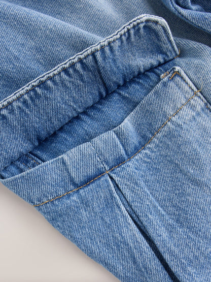 Dsiney Kidz - Mid Blue Denim Cargo Barrel Jeans (3-16yrs) image 8