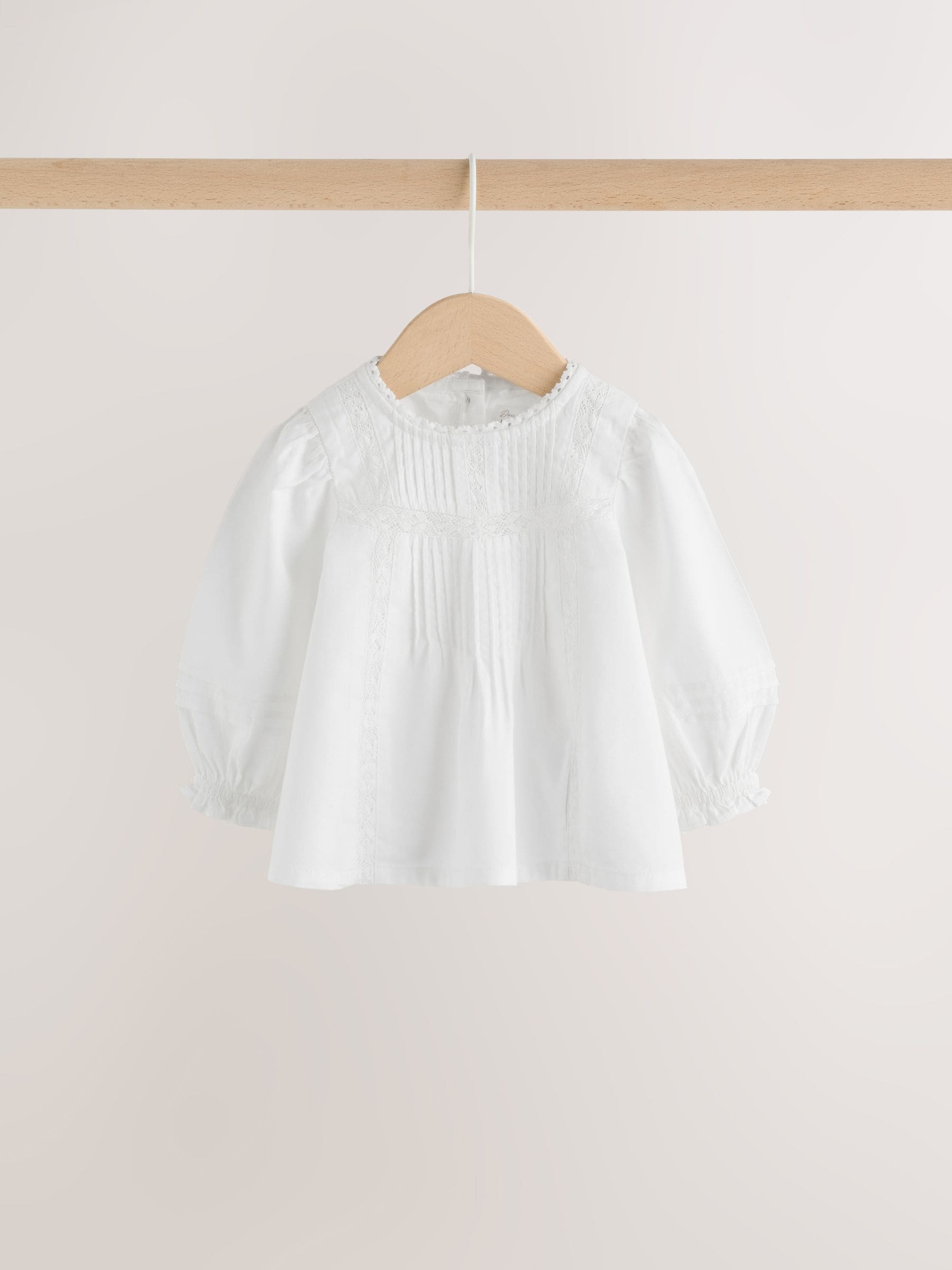 Dsiney Kidz - White Woven Lace Top and Trousers Baby 2 Piece Set (0mths-2yrs) image 7