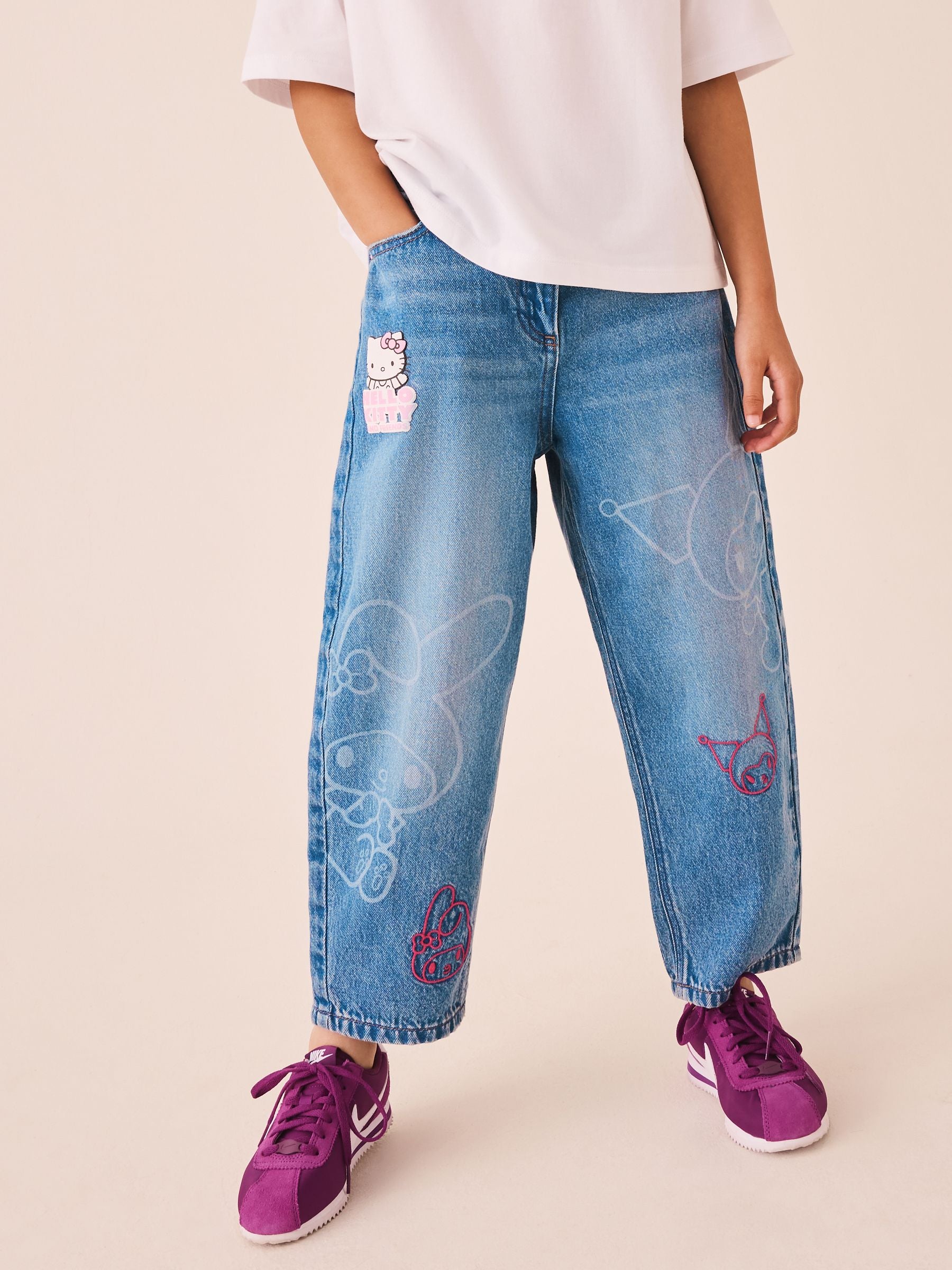 Dsiney Kidz - Hello Kitty Barrel Jeans (3-16yrs) image 1