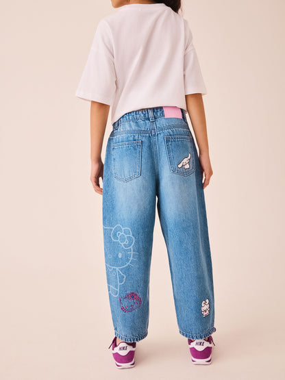 Dsiney Kidz - Hello Kitty Barrel Jeans (3-16yrs) image 3