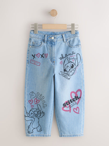 Dsiney Kidz - Lilo & Stitch Barrel Jeans (3-16yrs) image 5