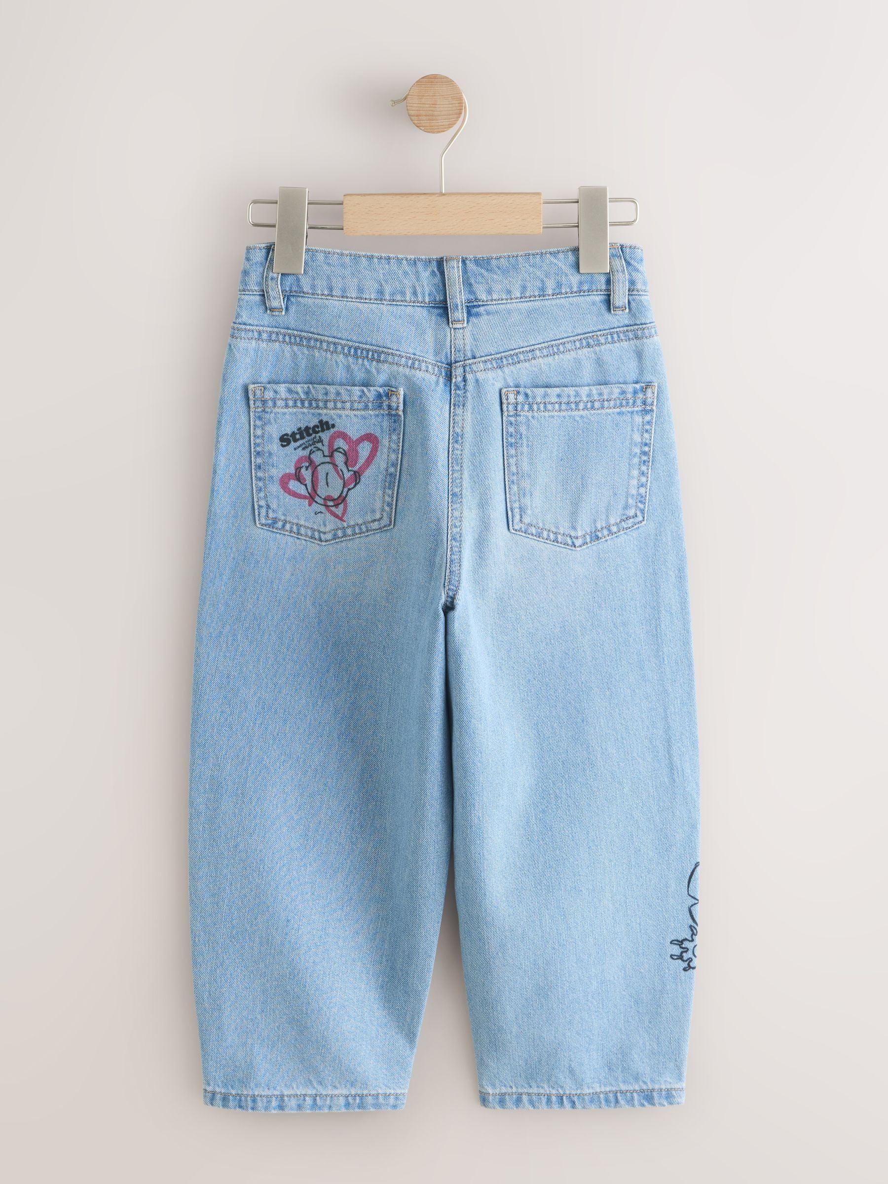 Dsiney Kidz - Lilo & Stitch Barrel Jeans (3-16yrs) image 6