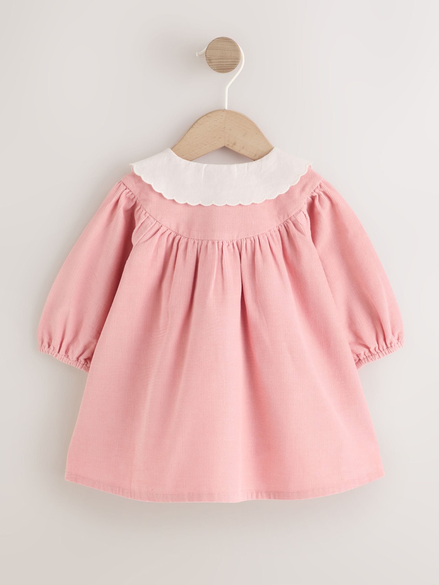 Dsiney Kidz - Pink Bunny Embroidered Cord Dress and Tight Baby 2 Piece Set (0mths-2yrs) image 7