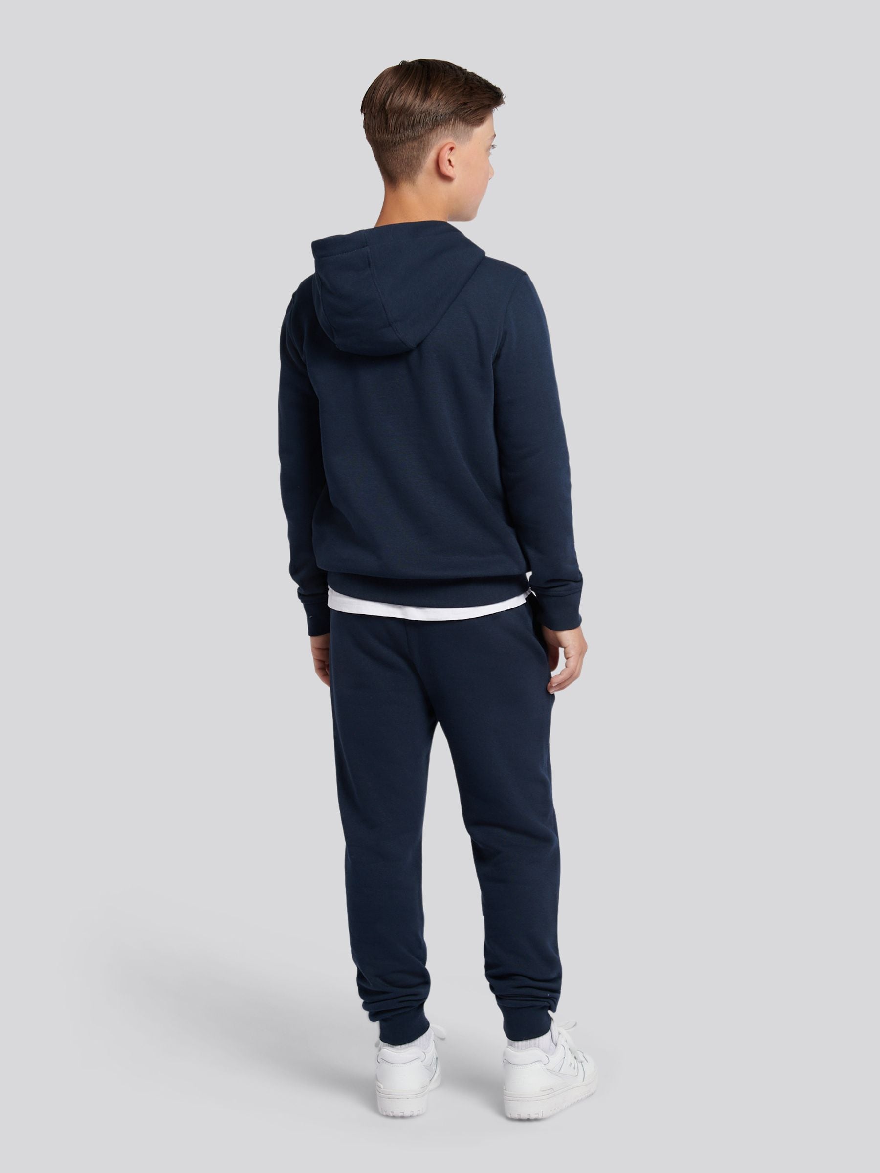 Dsiney Kidz - U.S. Polo Assn Blue Double Horsemen Hoodie & Joggers Set image 2
