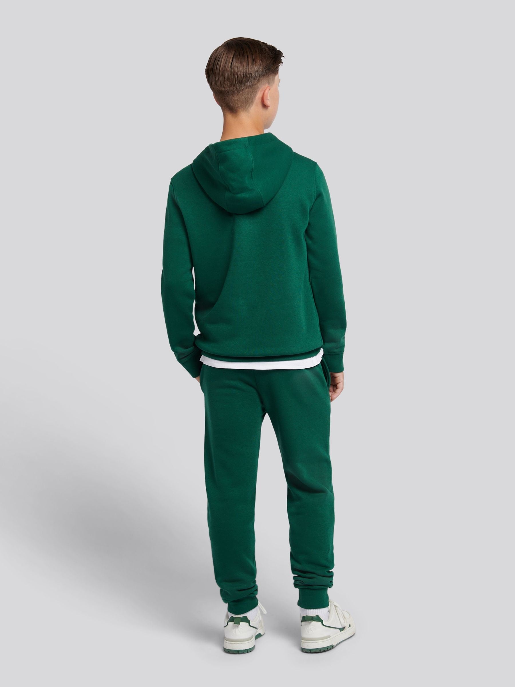 Dsiney Kidz - U.S. Polo Assn Green Double Horsemen Hoodie & Joggers Set image 2