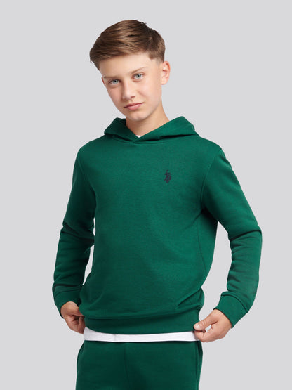 Dsiney Kidz - U.S. Polo Assn Green Double Horsemen Hoodie & Joggers Set image 3