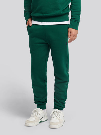 Dsiney Kidz - U.S. Polo Assn Green Double Horsemen Hoodie & Joggers Set image 4