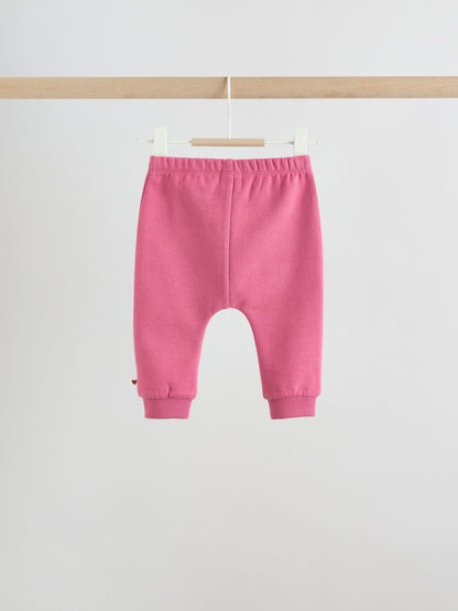Plum Slogan Sweat Top and Joggers Baby Set (0mths-2yrs) image 6