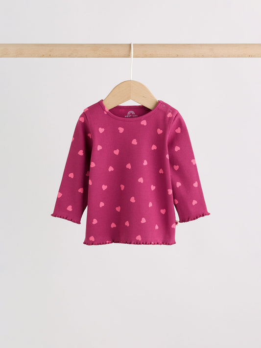 Dsiney Kidz - Heart Printed Rib Top and Leggings Baby Set 2 Piece (0mths-2yrs) image 2