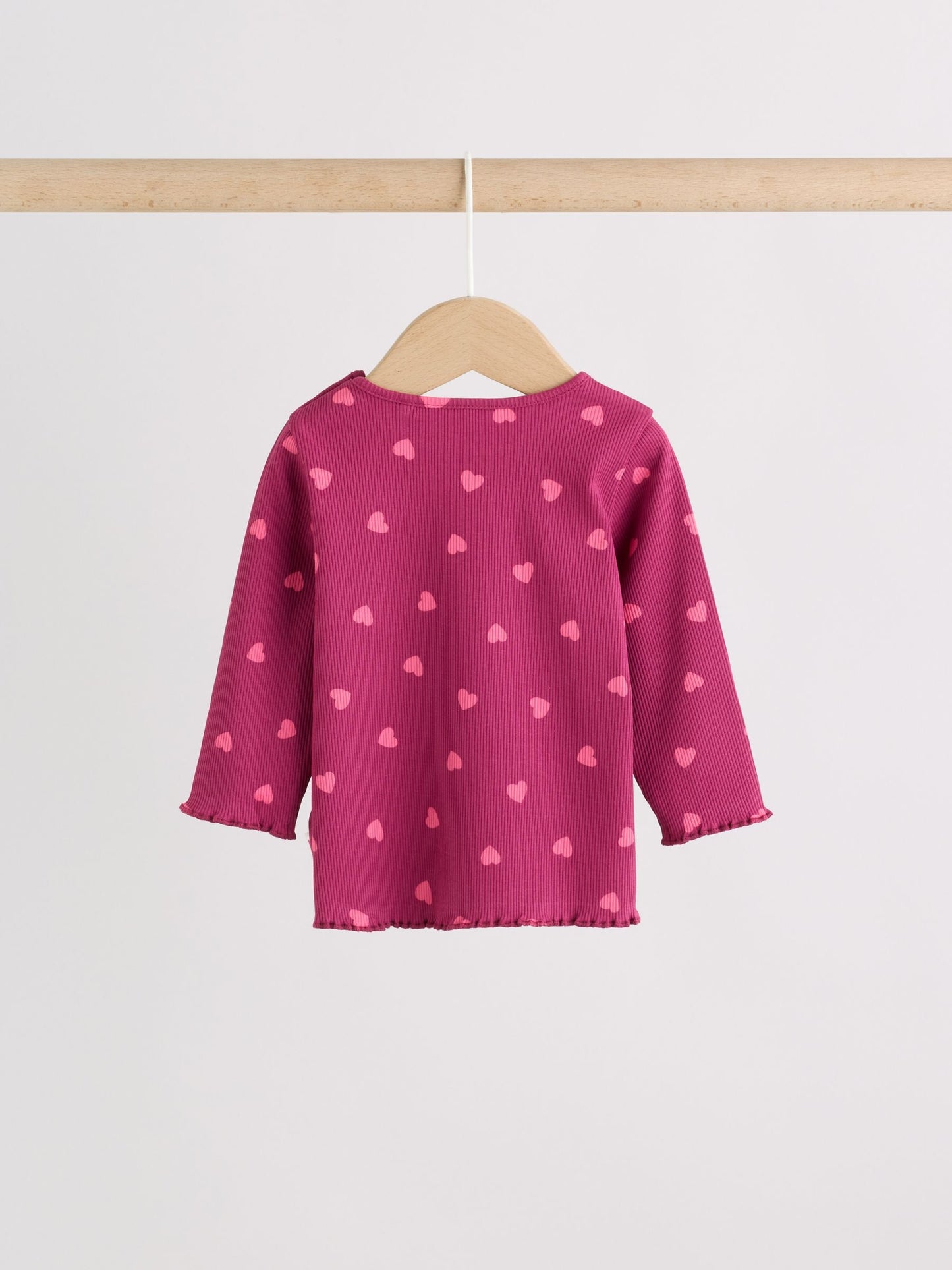 Heart Printed Rib Top and Leggings Baby Set 2 Piece (0mths-2yrs) image 5